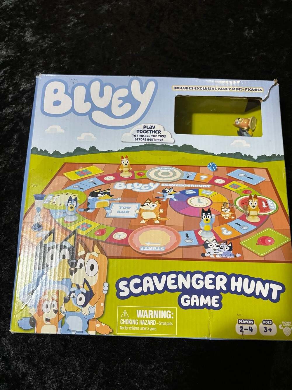 Bluey Scavenger Hunt Board Game